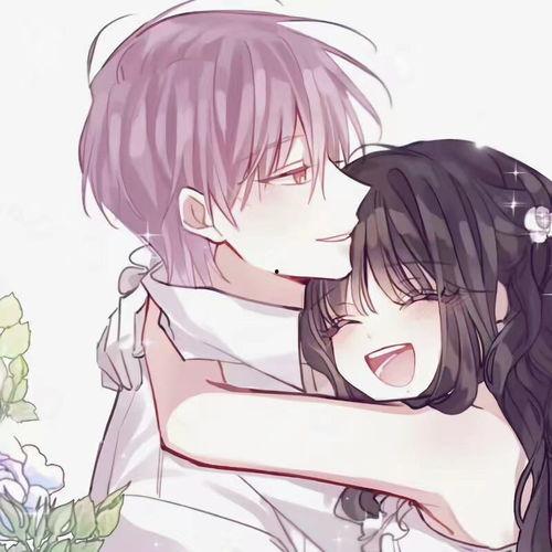 动漫情头吃瓜,动漫情头下的甜蜜吃瓜日常